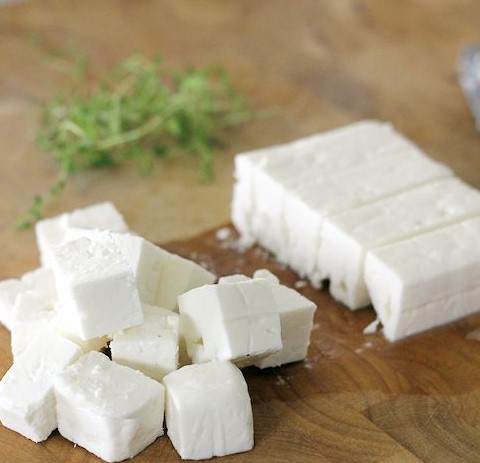 Feta Cheese Plain Per 100g