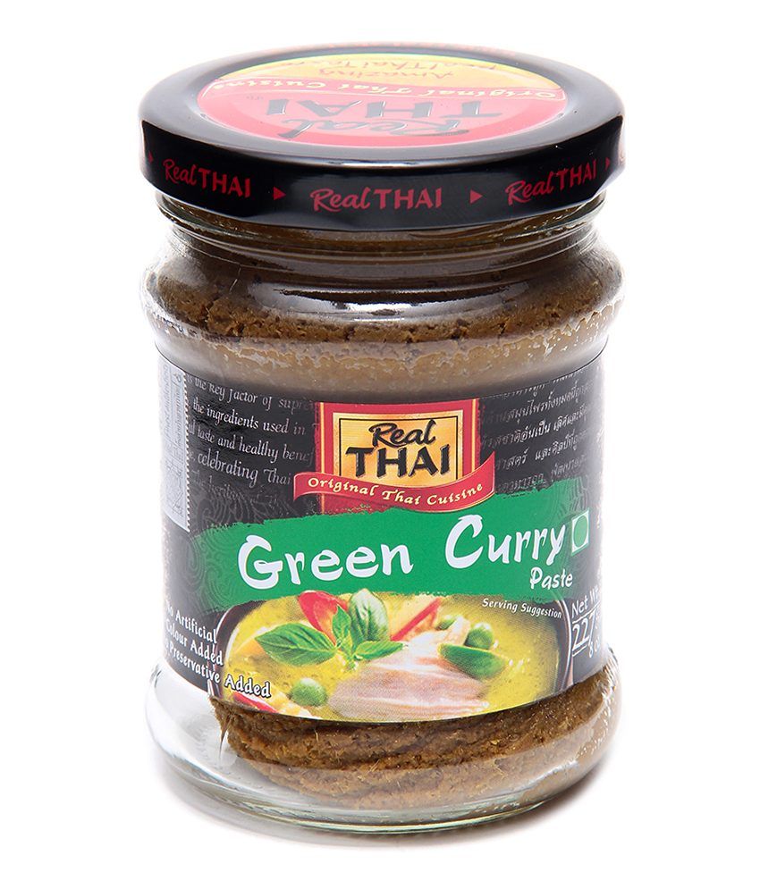 REAL THAI GREEN CURRY PASTE 227G