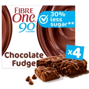 FIBRE ONE CHOC FUDGE BROWNIES X 4