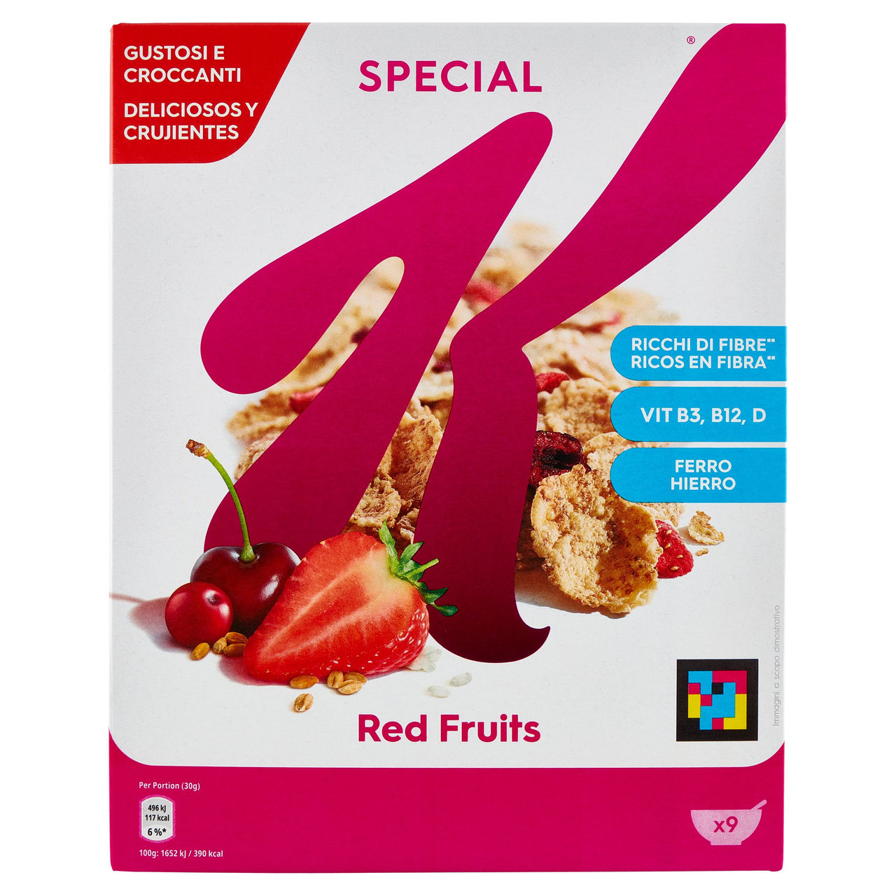 KELLOGGS SPECIAL K RED FRUIT 290G