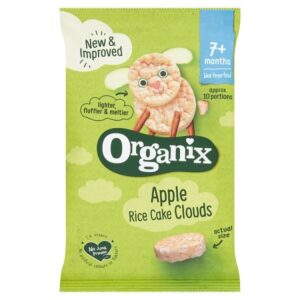 ORGANIX APPLE RICE CAKE CLOUDS 40G