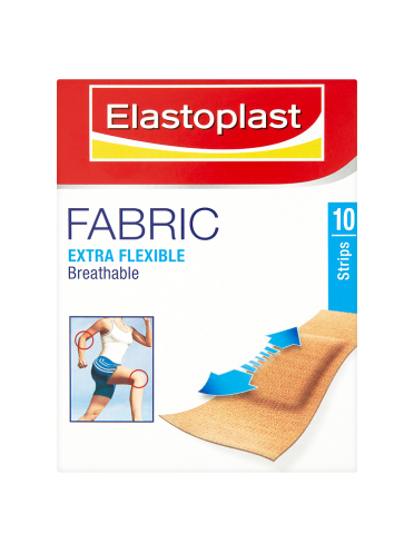 Elastoplast Flexible Fabric Strips X 10
