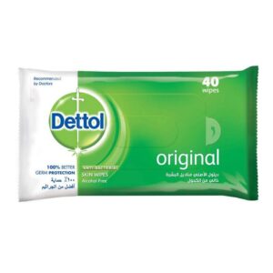 Dettol 2 In 1 Antibacterial Wipes By 40