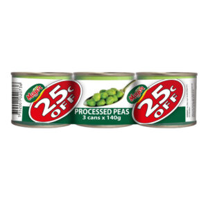 Mayor Processed Peas Pack By 3 140g