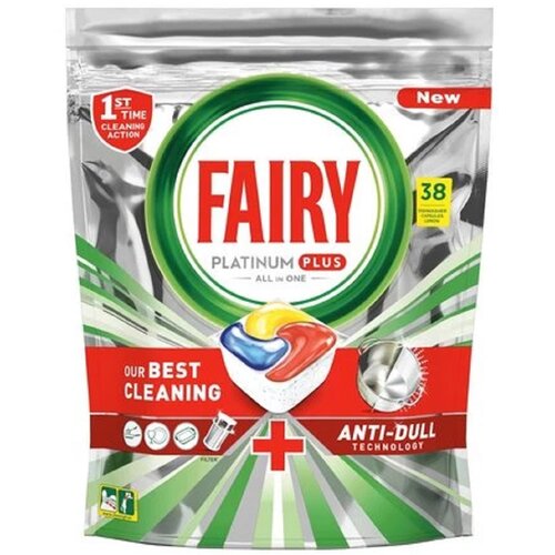 Fairy Wash Platinum Plus Lemon X 38 Tabs