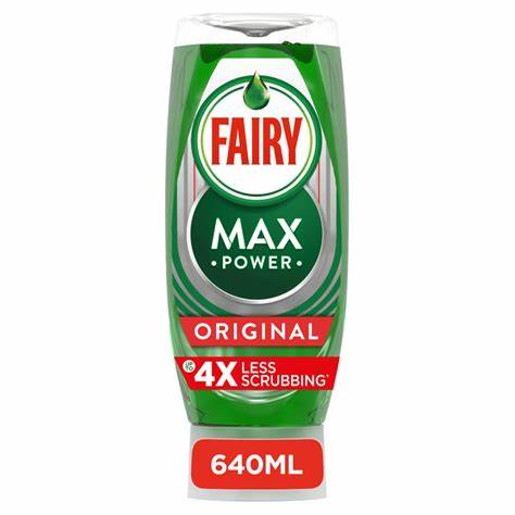 Fairy Dishwash Max Power Original 640ml