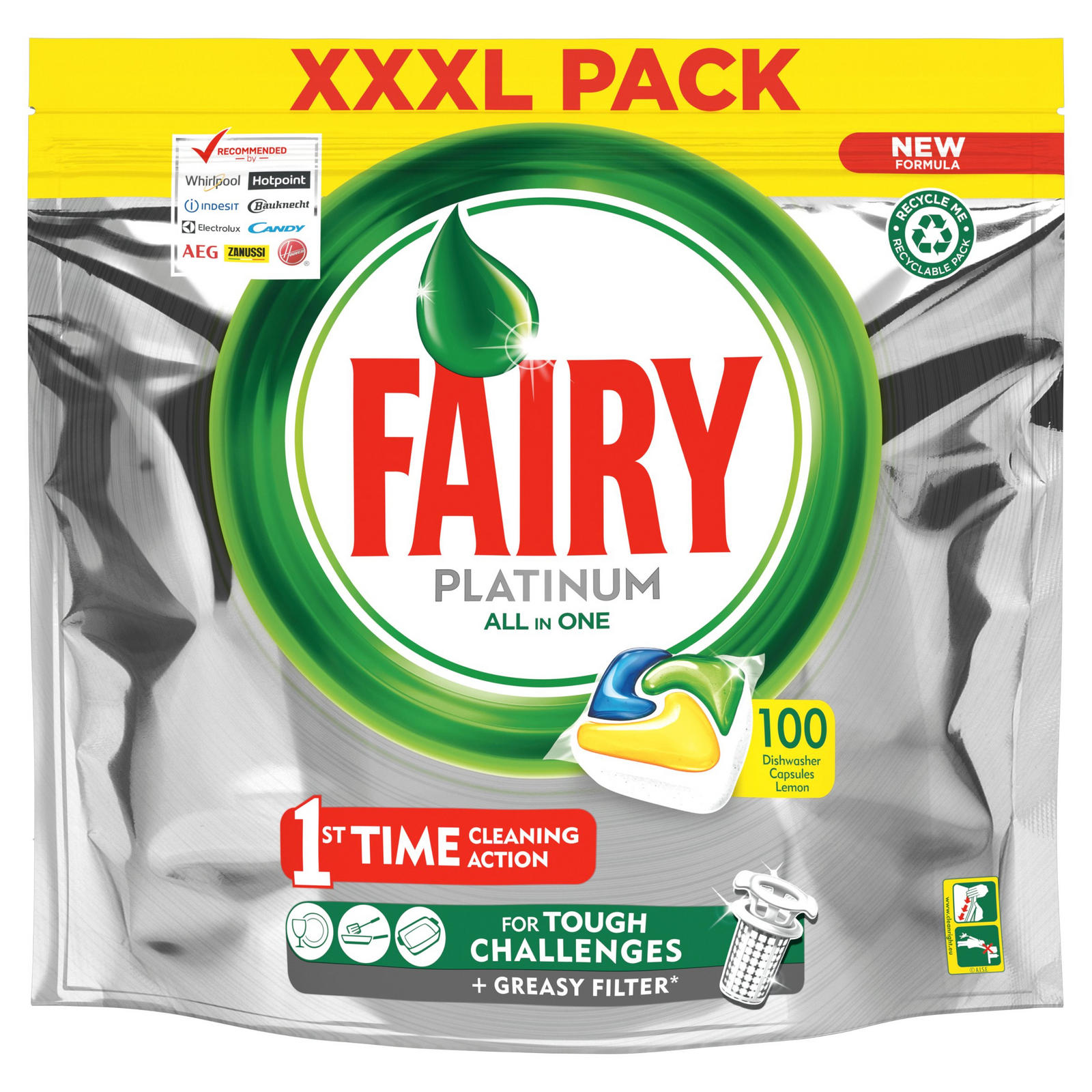 Fairy Wash Platinum Lemon X 54