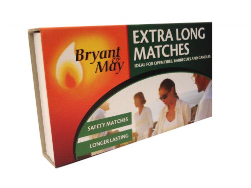 Bryant & May Extra Long Matches Pack By 3