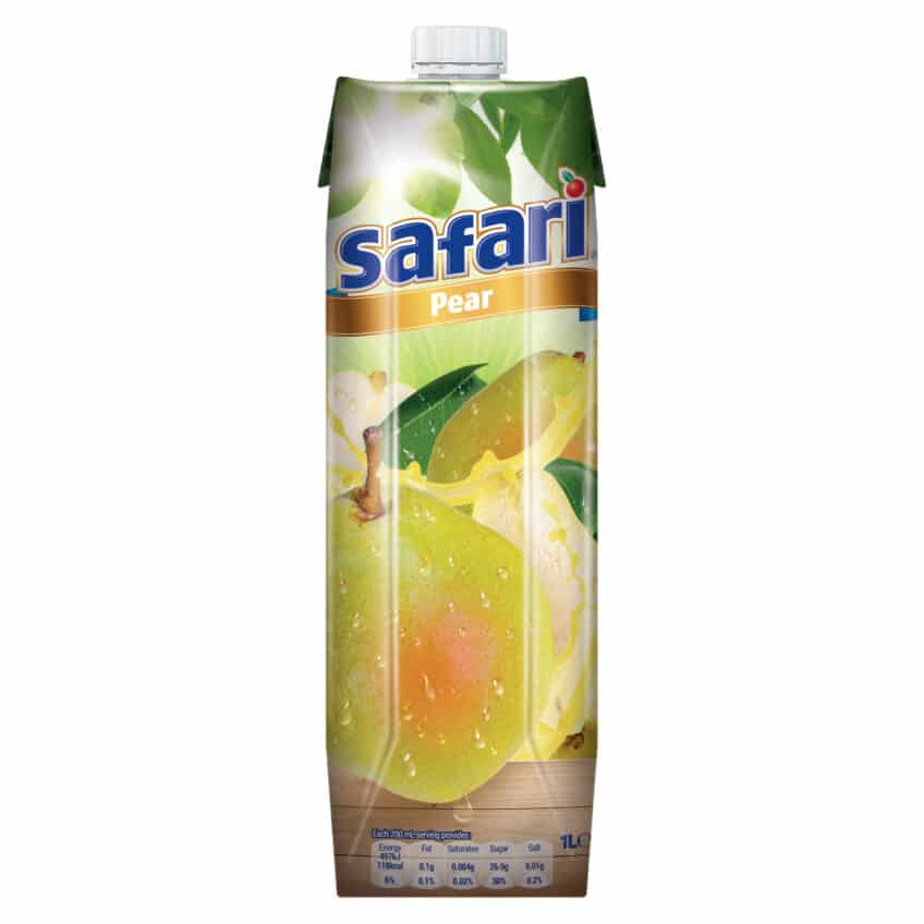 Safari Pear Juice 1 Ltr