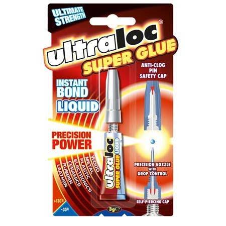 Ultra Loc Super Glue Red