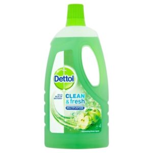 Dettol  Clean & Fresh Multi Purpose  Refreshing Green Apple 1 Ltr