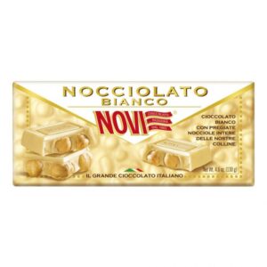 NOVI NOCCIOLATO WHITE CHOCOLATE 130G