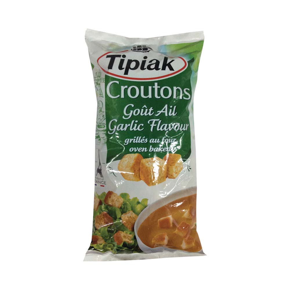 Tipiak Croutons Garlic Flavour  Oven Baked 500g