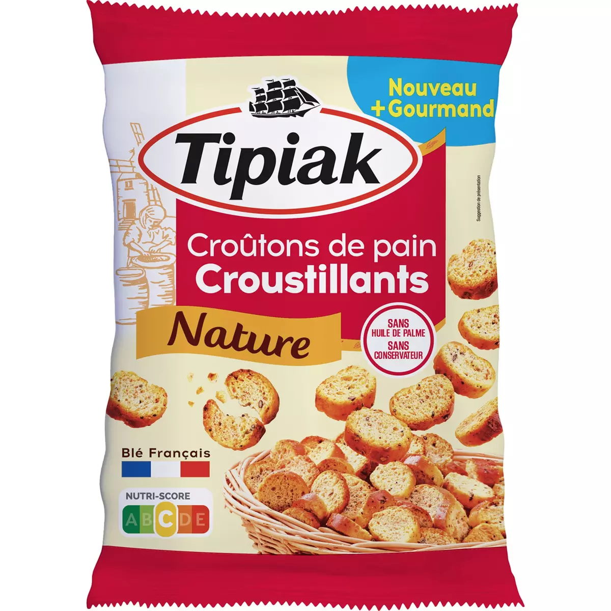 Tipiak Croutons Plain 220g