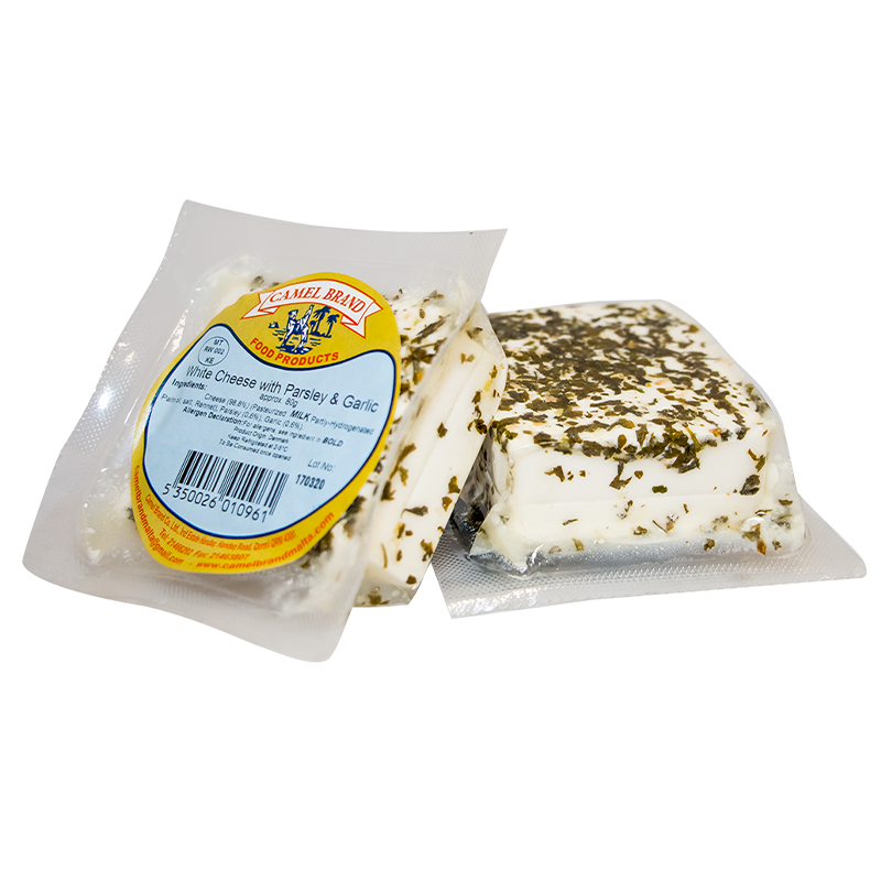 Camel Brand White Cheese Parsley Garlic 80g