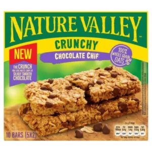 NATURE VALLEY CRUNCHY CHOCOLATE CHIP X5