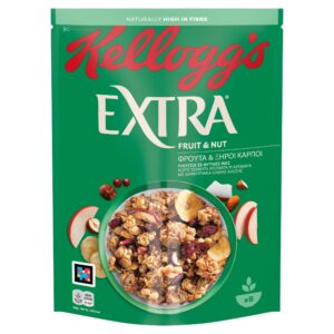 KELLOGGS EXTRA FRUIT & NUT 400G