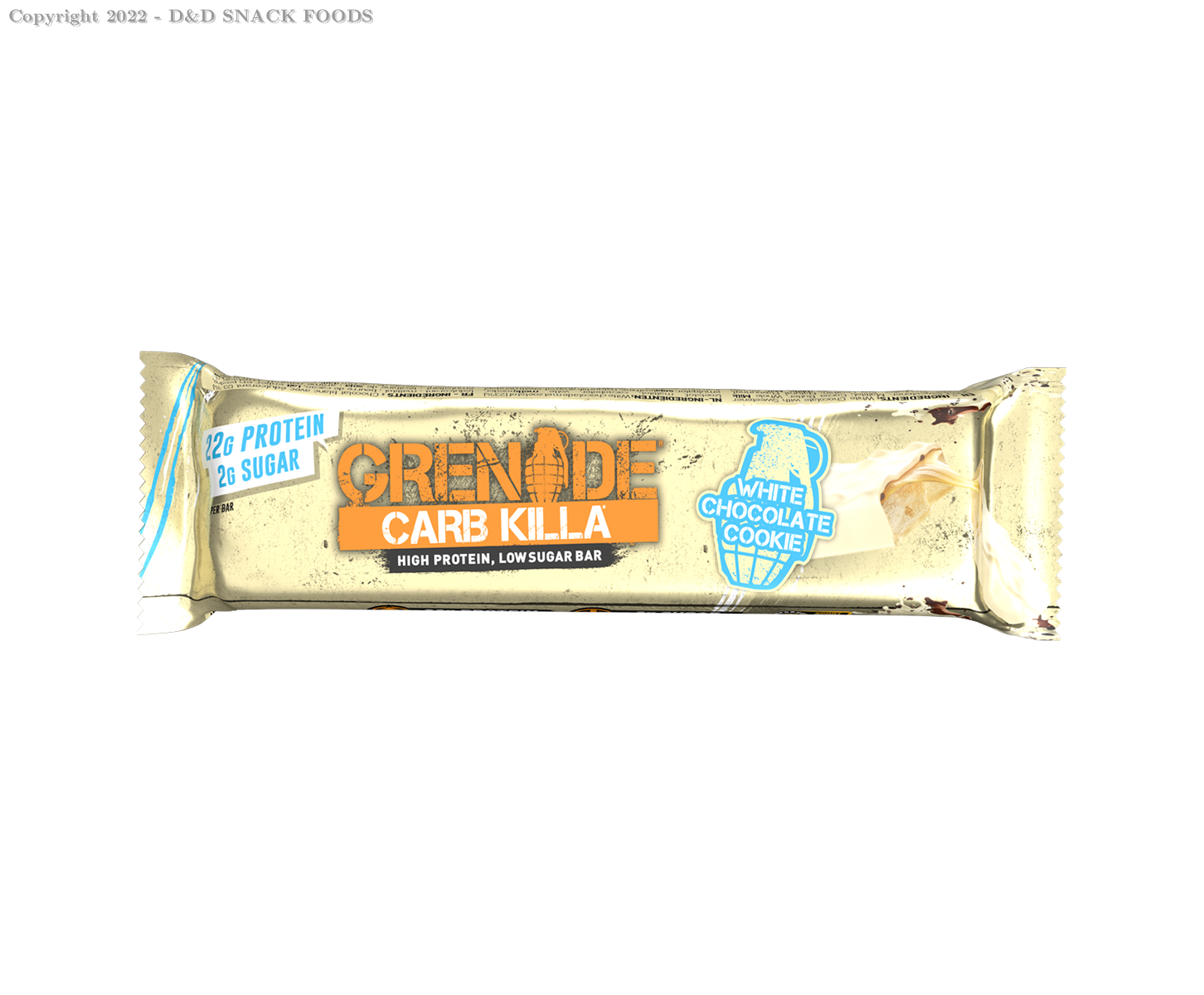 Grenade White Choc Cookie 60g