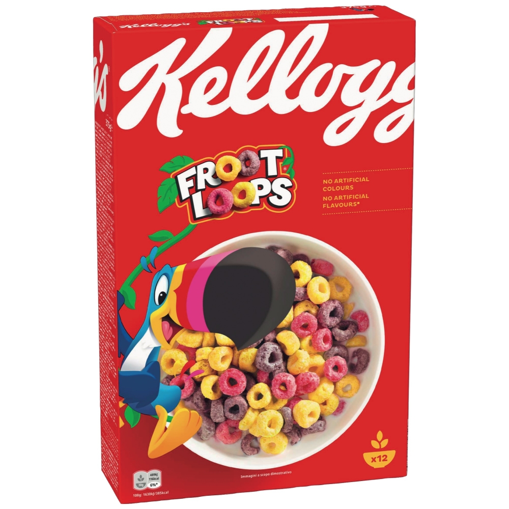 KELLOGGS UNICORN FROOT LOOPS 375G