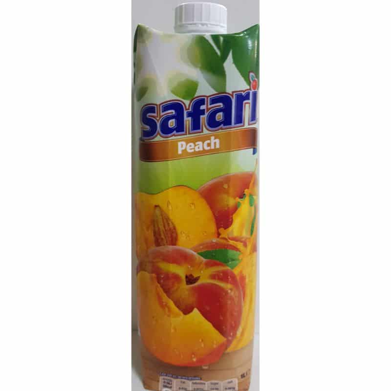 Safari Peach Juice 1 Ltr