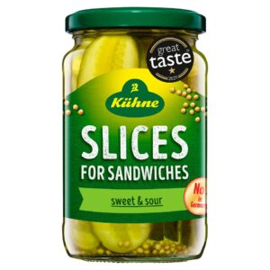 KUHNE GHERKINS SLICES 330G