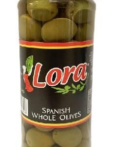 Lora Whole Olives 465g