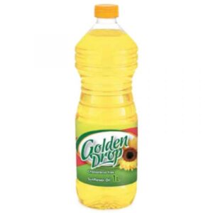 Golden Drop Sunflower Oil 1 Ltr