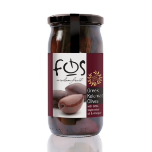 Fos Greek Kalamata Olives 360g