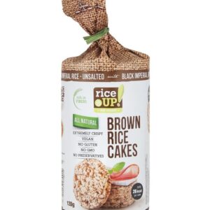 RICE UP  BLK IMPERIAL RICE UNSALTED 120G