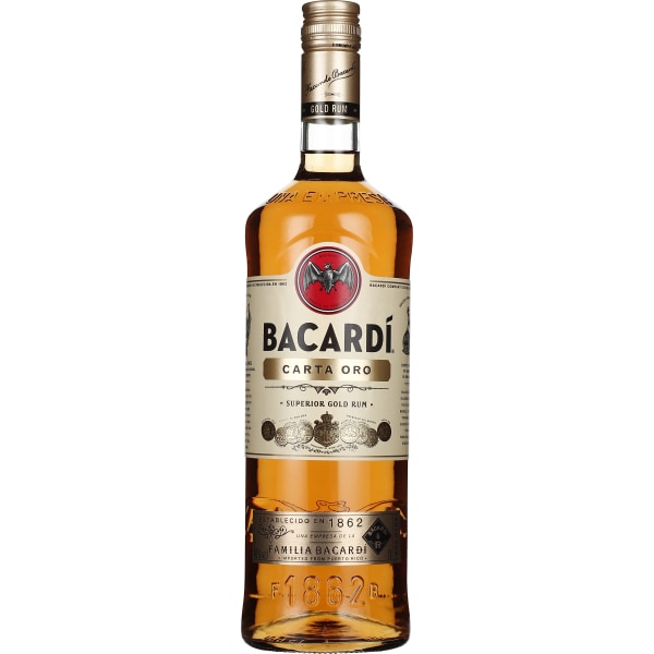 Bacardi Carta Oro Gold Rum 1ltr