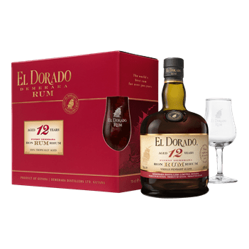 El Dorado Rum 12 Years 70 Cl Gift Pack