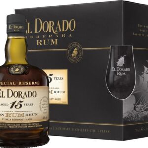 El Dorado Rum 15 Years 70 Cl Gift Pack