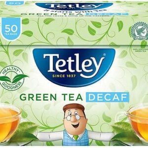 TETLEY DECAFE GREEN TEA X 50
