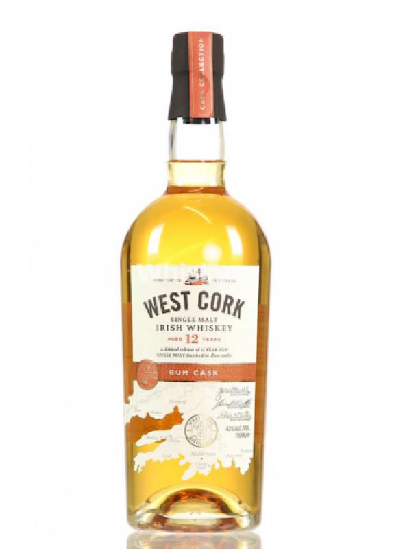 West Cork 12 Irish Single Malt 70cl