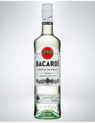 Bacardi Carta Blanca White Rum 1ltr