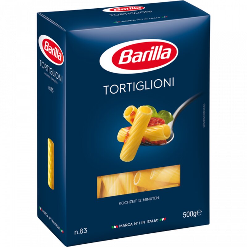 Barilla Tortiglioni No83  500g