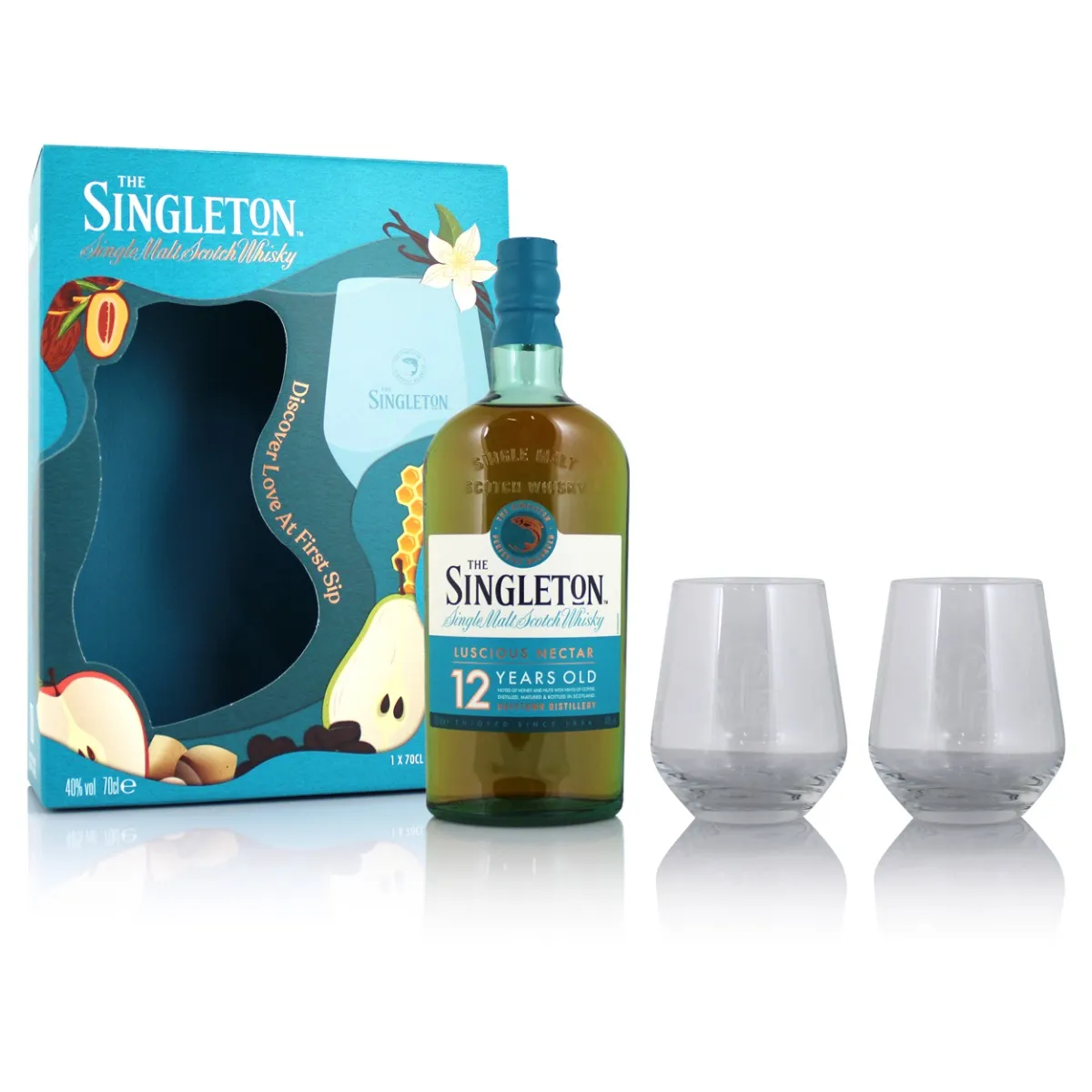 Singleton Single Malt + Glass 70cl