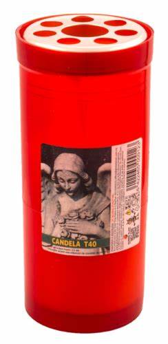 Candle Red T40