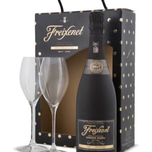 Freixenet Cordon Negro + 2 Glasses