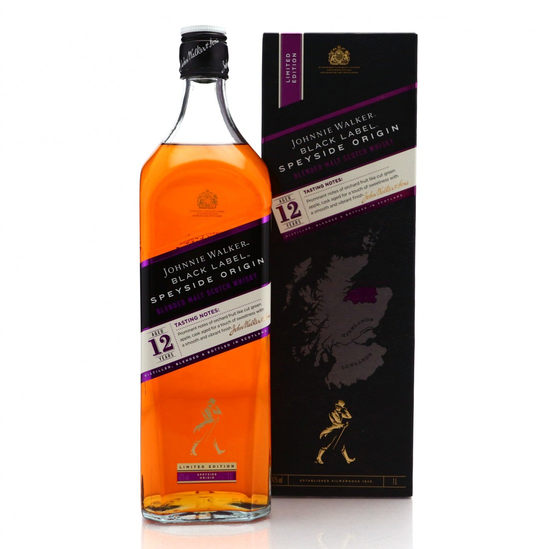 Johnnie Walker Speyside Origin 12 Years 1 Ltr